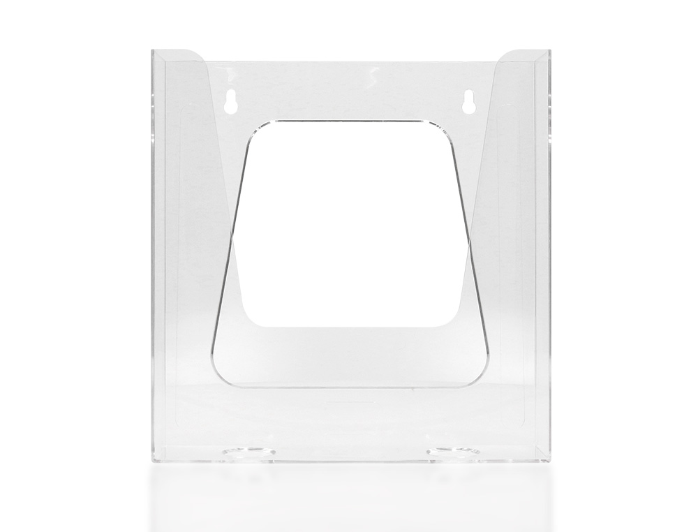 PORTE-VISUELS Q-CONNECT MURAL PLEXIGLAS TRANSPARENT FORMAT A4 225X50X244 MM