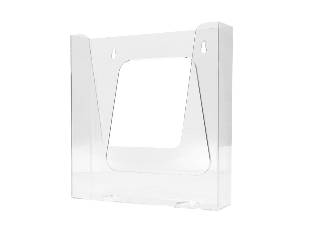 PORTE-VISUELS Q-CONNECT MURAL PLEXIGLAS TRANSPARENT FORMAT A4 225X50X244 MM