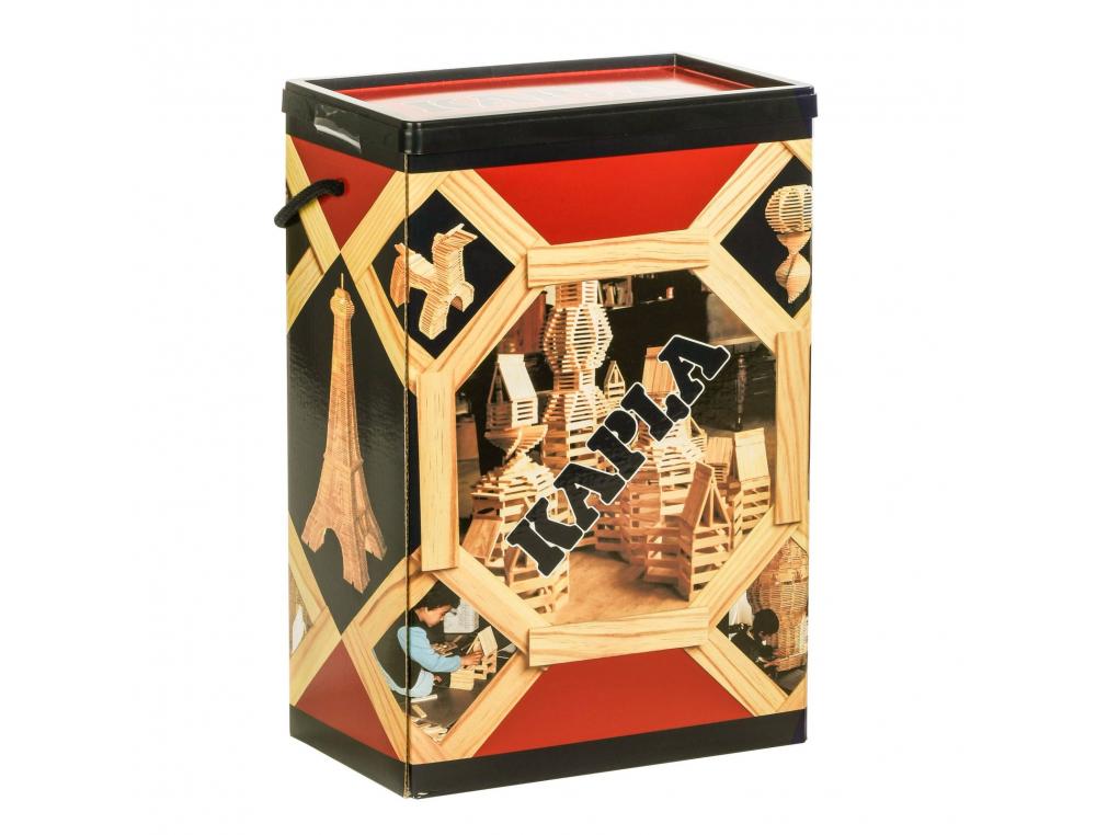 JEU KAPLA PLANCHETTE NATURE BOITE 200 UNITES