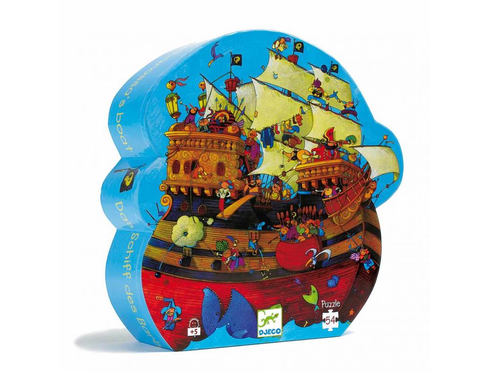 PUZZLE INTERDACTA LE BATEAU DE BARBEROUSSE 54 PCS 37X40CM