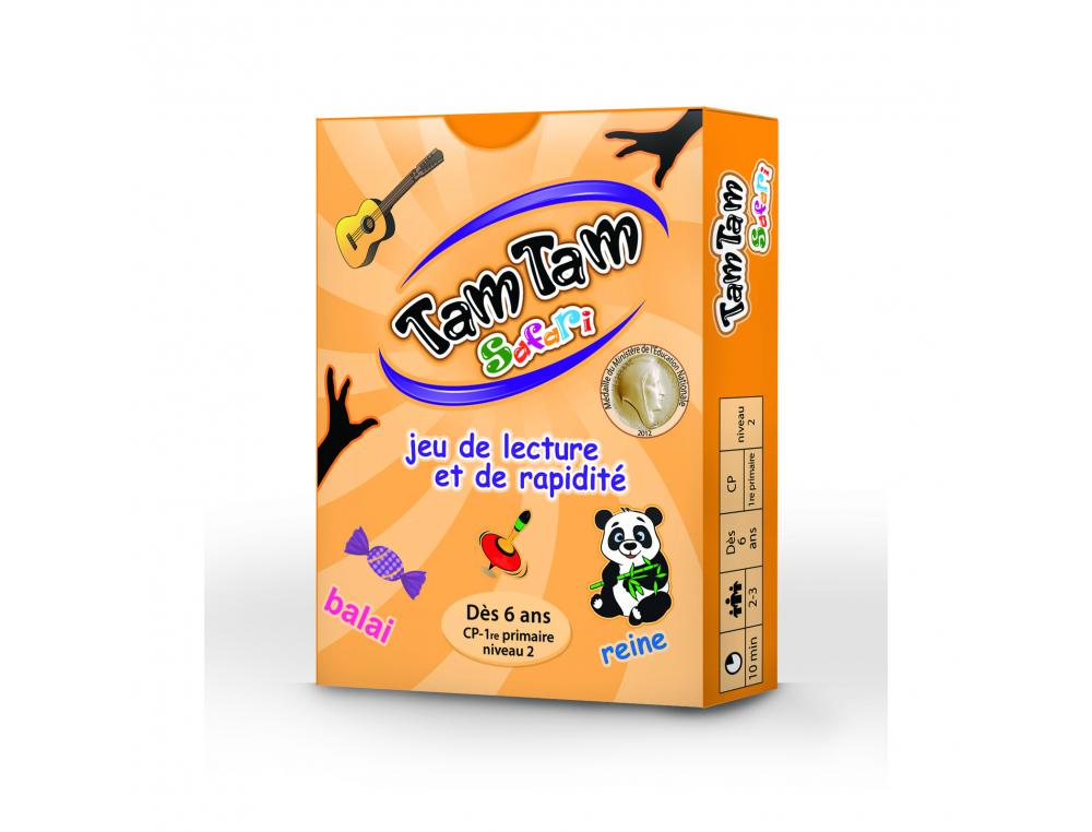 JEU INTERDACTA TAM TAM SAFARI CP NIVEAU 2 42 CARTES + 1 CARTE LEXIQUE + 1 REGLE DU JEU