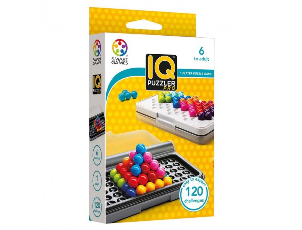 JEU INTERDACTA IQ PUZZLER PRO 1 BOITE RANGEMENT AVEC 2 GRILLES JEU INTEGREES + 12 PCS COLOREES + 1 LIVRET 120