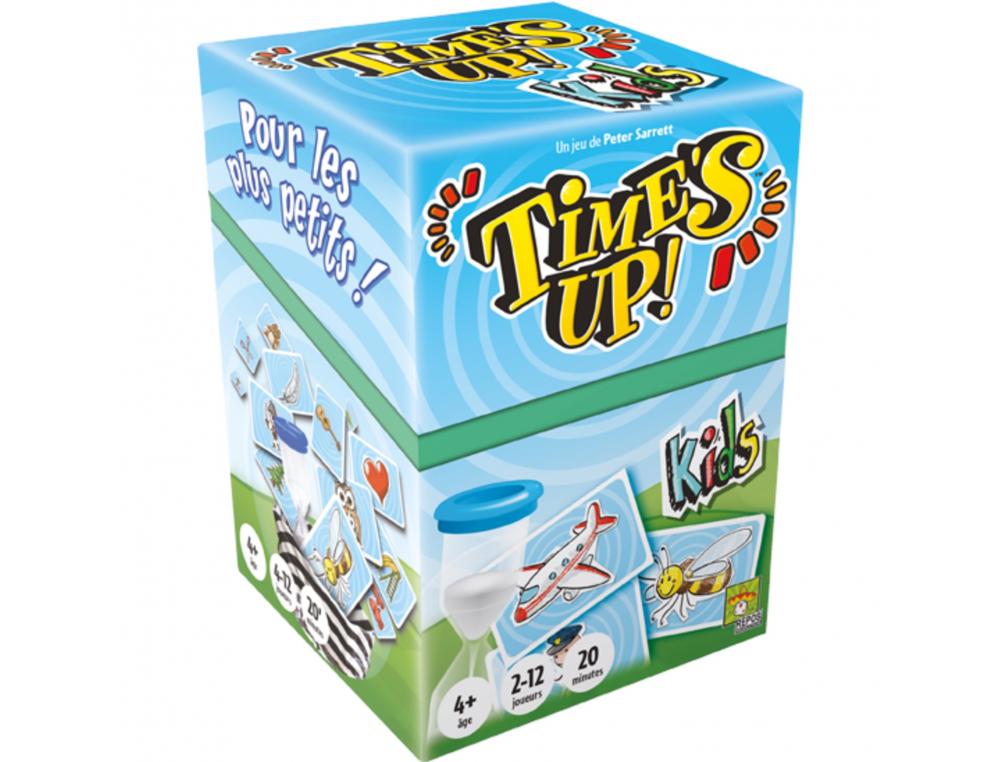 JEU INTERDACTA TIME'S UP KIDS 220 CARTES VARIEES + 1 SABLIER 10 MIN + 1 REGLE DU JEU