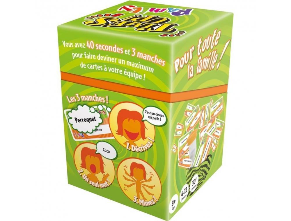 JEU INTERDACTA TIME'S UP FAMILY 1 220 CARTES + 1 SABLIER + 1 REGLE DU JEU + 1 CARNET