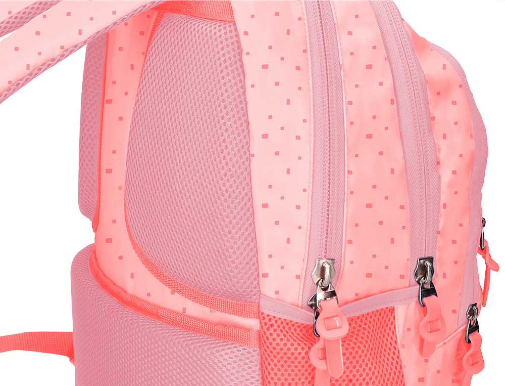 SAC A DOS LIDERPAPEL SCOLAIRE 450X145X300MM COLORIS ROSE