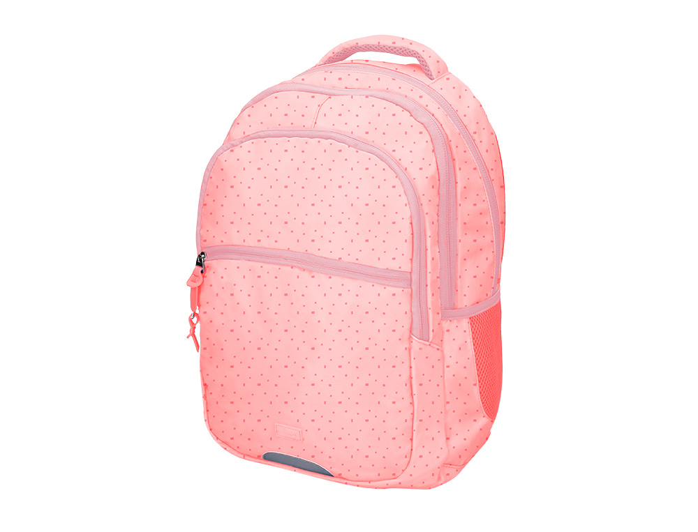 SAC A DOS LIDERPAPEL SCOLAIRE 450X145X300MM COLORIS ROSE