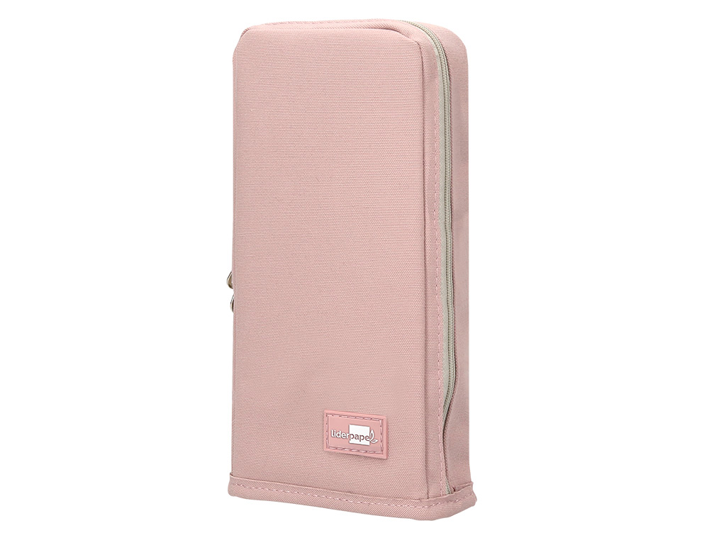 TROUSSE LIDERPAPEL SCOLAIRE VERTICALE 1 COMPARTIMENT      3 COLORIS ASSORTIS