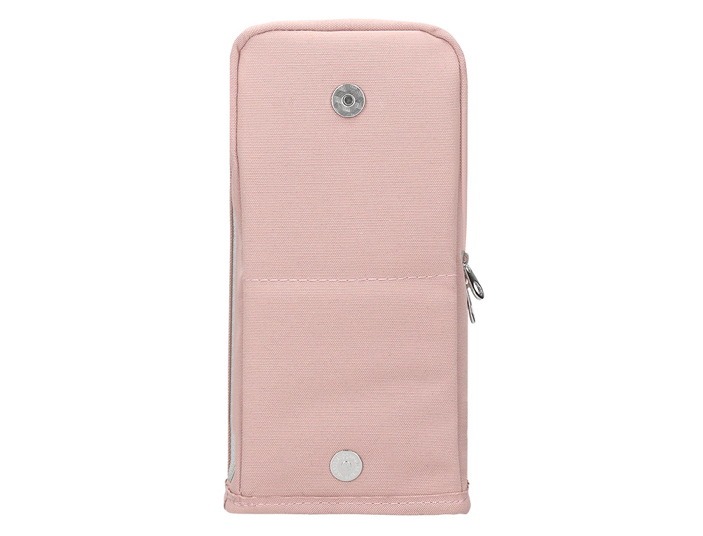 TROUSSE LIDERPAPEL SCOLAIRE VERTICALE 1 COMPARTIMENT      3 COLORIS ASSORTIS
