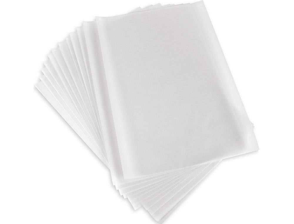 PAPIER CALQUE LIDERPAPEL A3 297X420MM 90G SACHET DE 12 FEUILLES