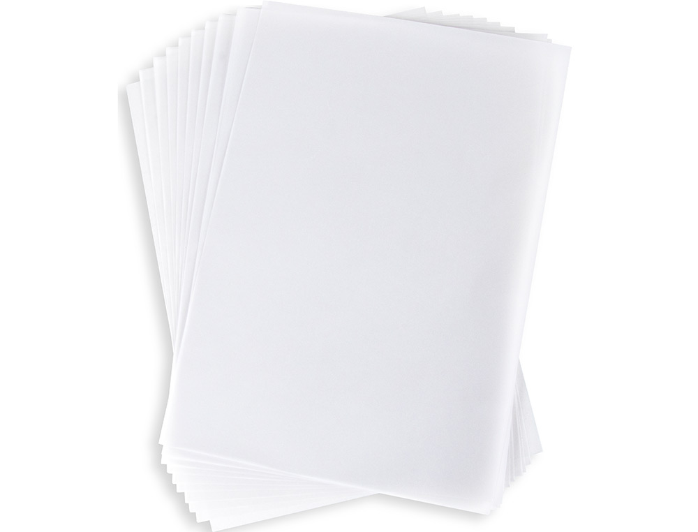 PAPIER CALQUE LIDERPAPEL A3 297X420MM 70G SACHET 12 FEUILLES