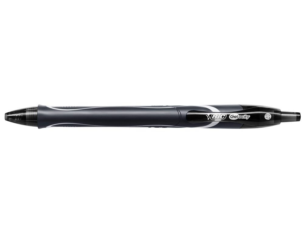 ROLLER BIC GELOCITY QUICK DRY ÉCRITURE MOYENNE 0.5MM SÉCHAGE RAPIDE ENCRE GEL COLORIS NOIR