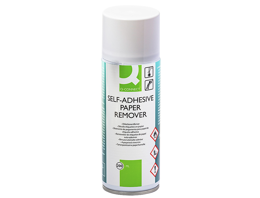 AROSOL Q-CONNECT DCOLLE TIQUETTES ADHSIVES EN PAPIER FLACON 200ML