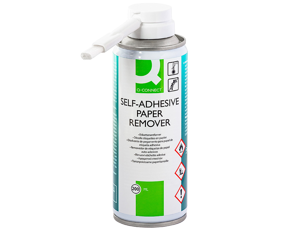 AROSOL Q-CONNECT DCOLLE TIQUETTES ADHSIVES EN PAPIER FLACON 200ML