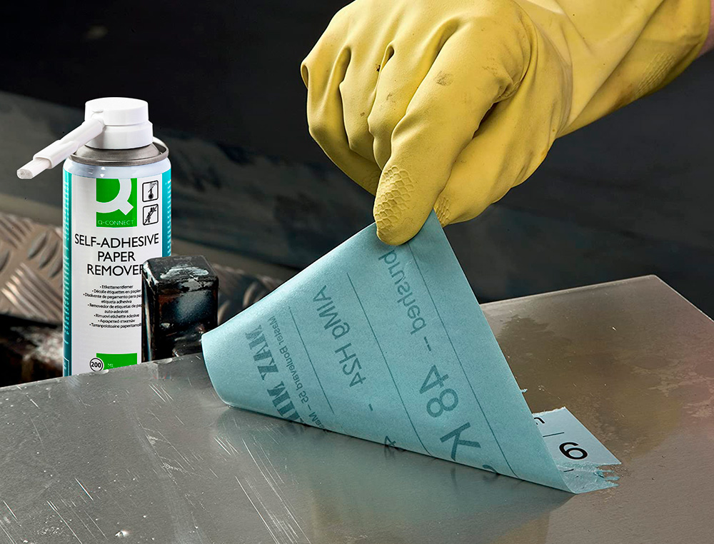 AROSOL Q-CONNECT DCOLLE TIQUETTES ADHSIVES EN PAPIER FLACON 200ML