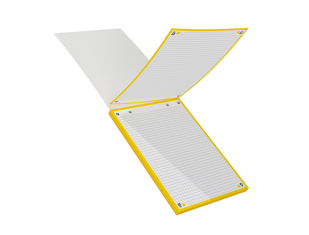 CAHIER DE FICHES BRISTOL 2.0 OXFORD A5 14,8X21CM 5X5MM COULEUR 30 UNITÉS