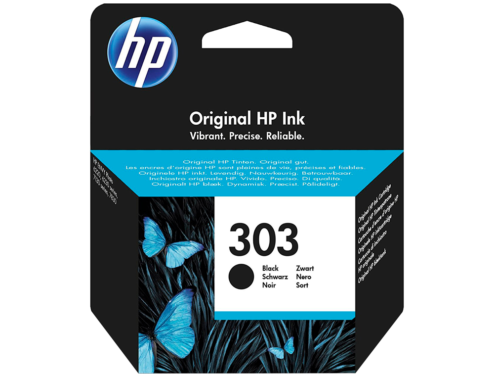 CARTOUCHE HP 303 JET D'ENCRE ENVY PHOTO 6230/7130/7830 COULEUR NOIR 200P