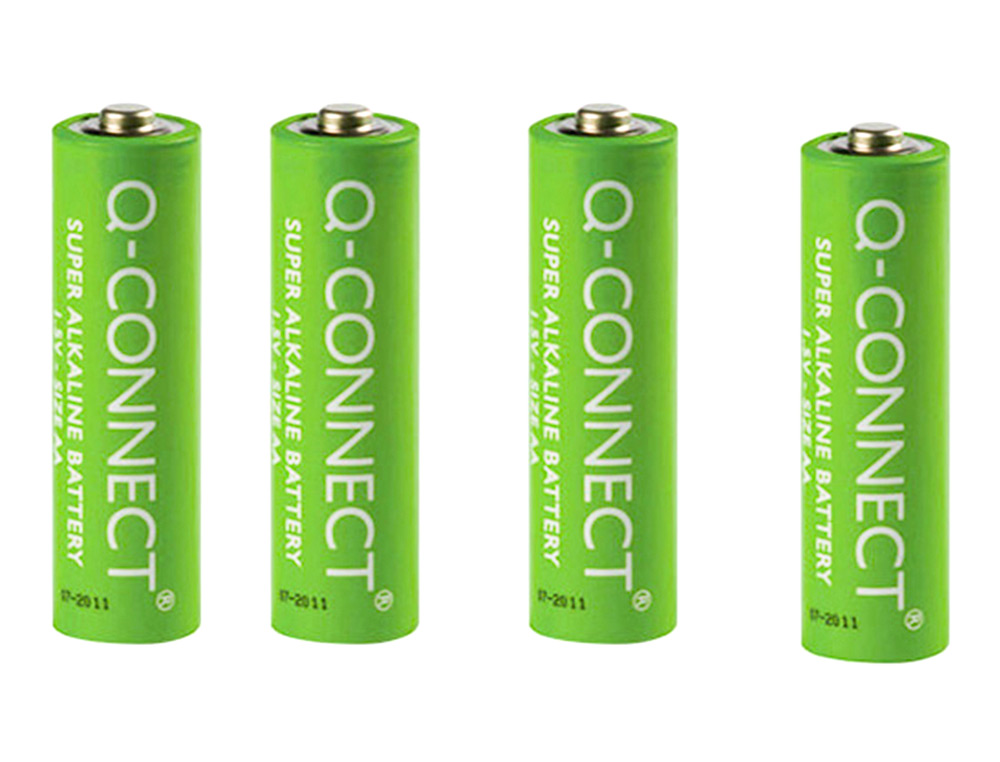 PILE Q-CONNECT ALCALINE AA LR6 CAPACITÉ 1.5V PACK 20 UNITÉS