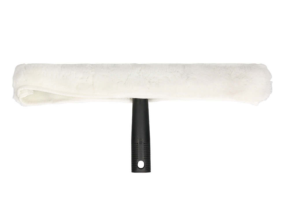 MOUILLEUR VITRES Q-CONNECT INDUSTRIEL MANCHE PLASTIQUE HOUSSE TISSU SUPER ABSORBANT LARGEUR 40CM