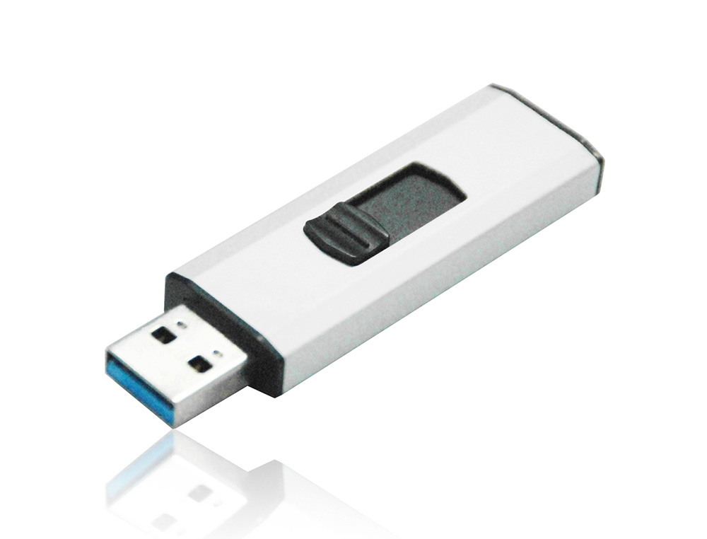 CLÉ USB Q-CONNECT 3.0 16GB LECTURE175MB/S ÉCRITURE 60MB/S RÉTRACTABLE INTERFACE SUPERSPEED 3.0 COMPATIBLE USB 2.0