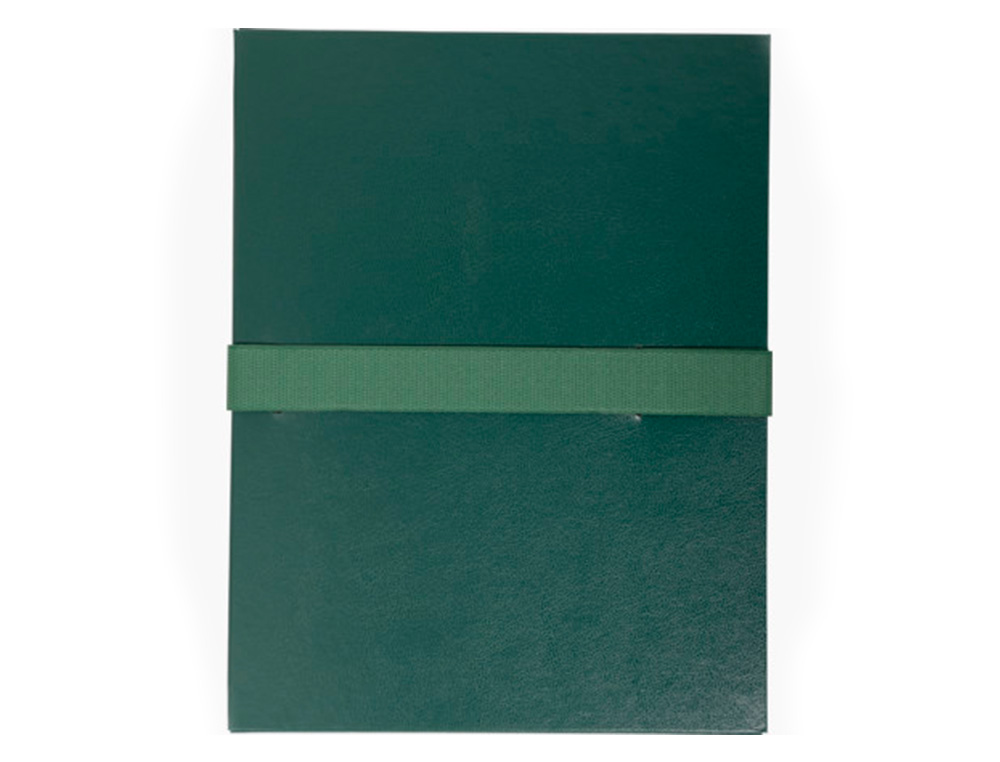 CHEMISE EXACOMPTA RABAT EN PIED BALACRON A4 DOS EXTENSIBLE 13CM SANGLE SCRATCH COLORIS VERT