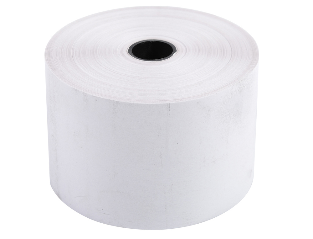 BOBINE THERMIQUE EXACOMPTA TICKETS DE CAISSE 1 PLI SANS BPA 44X70MM MANDRIN 12MM MTRAGE 60M LOT 10 ROULEAUX