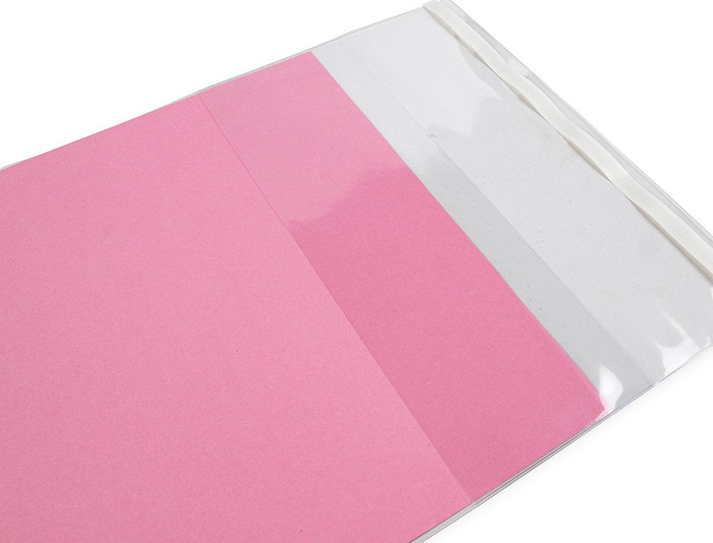 COUVRE-LIVRES LIDERPAPEL Nº30 PVC TRANSPARENT 13/100E 296X530MM AVEC RABAT ADHÉSIF ADAPTABLE