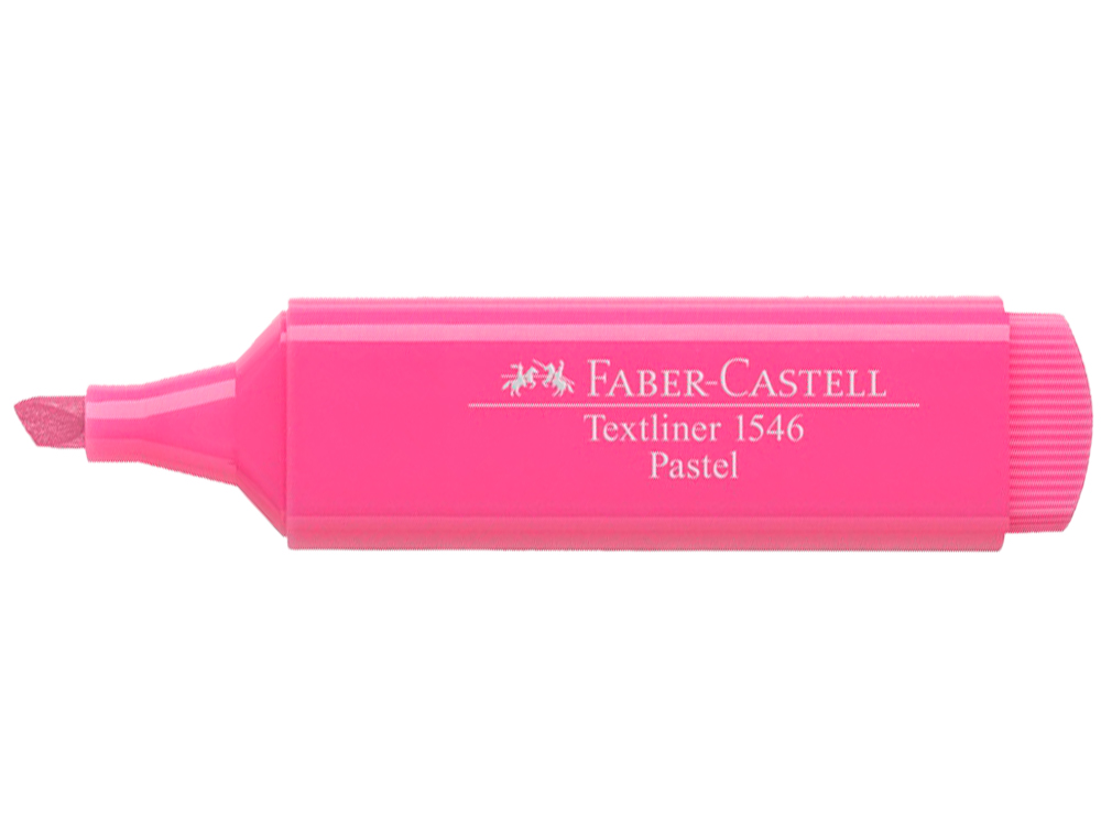 SURLIGNEUR FABER-CASTELL TEXTLINER TL1546 SUPERFLUORESCENT POINTE FEUTRE BISEAUTEE 3 LARGEURS