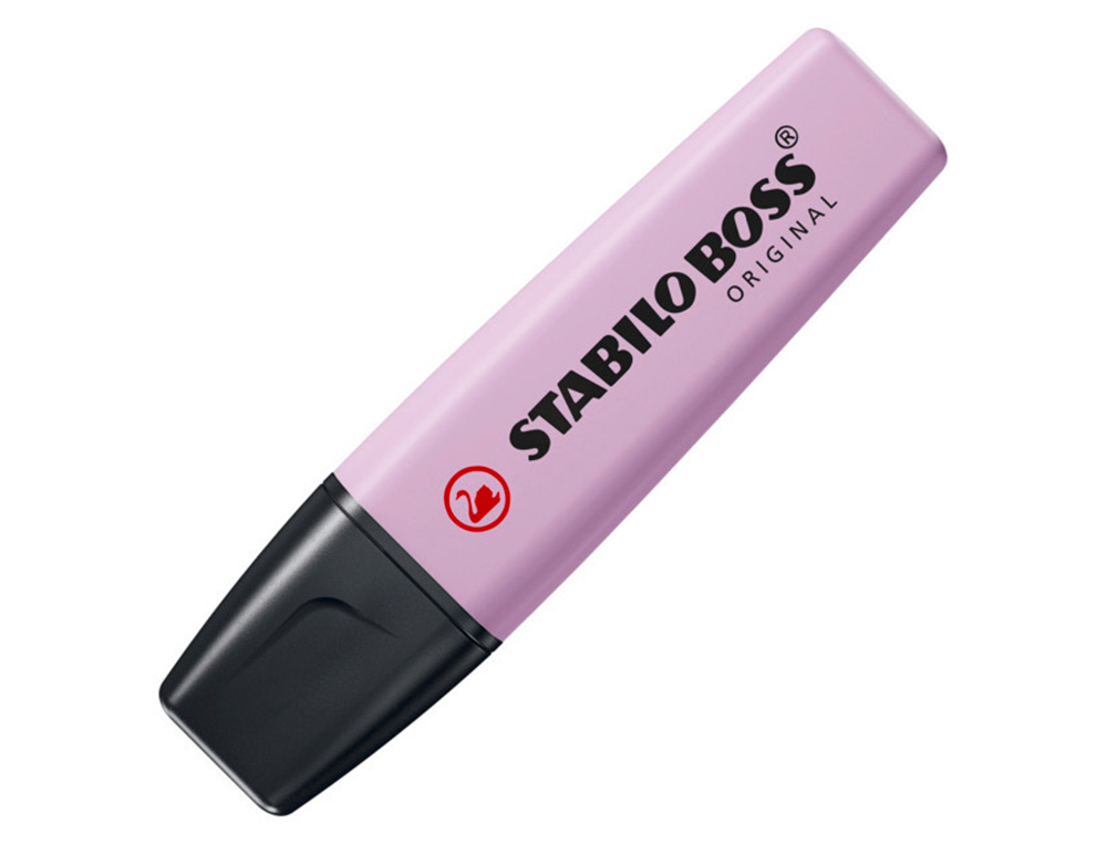 SURLIGNEUR STABILO BOSS PASTEL TRACÉ 2/5MM POINTE BISEAUTÉE ENCRE UNIVERSELLE BASE EAU RÉSISTANTE LUMIÈRE POCHETTE 4U