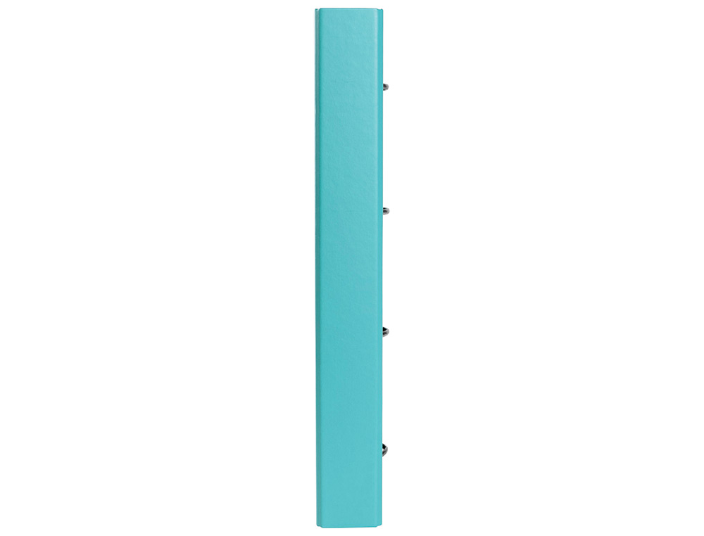 CLASSEUR ANTARTIK TRENDING TOPIC 2020 4 ANNEAUX RONDS    40MM FEUILLET MOBILE A4 5X5MM COLORIS TURQUOISE