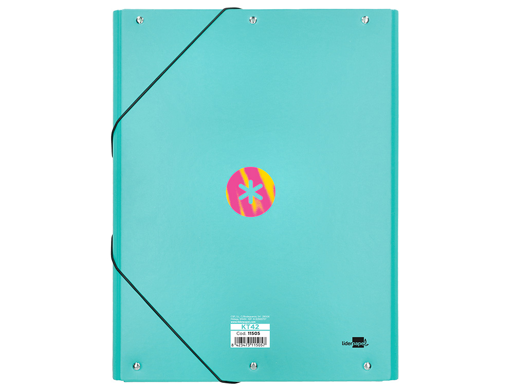 CHEMISE ANTARTIK A4+ ELASTIQUE3 RABATS CARTON REMBORDE      TRENDING TOPIC 2020 COLORIS   TURQUOISE