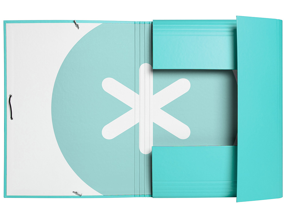 CHEMISE ANTARTIK A4+ ELASTIQUE3 RABATS CARTON REMBORDE      TRENDING TOPIC 2020 COLORIS   TURQUOISE