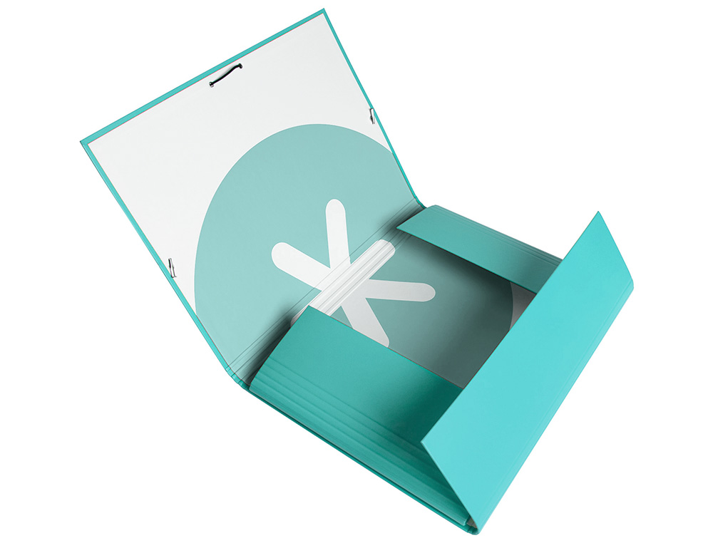 CHEMISE ANTARTIK A4+ ELASTIQUE3 RABATS CARTON REMBORDE      TRENDING TOPIC 2020 COLORIS   TURQUOISE