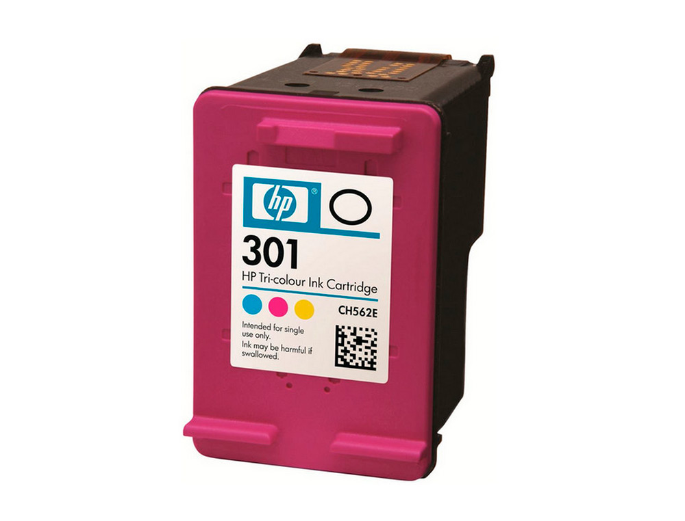 CARTOUCHE HP 301 JET D'ENCRE N9J72AE PACK MULTICOLORS PLUS NOIR