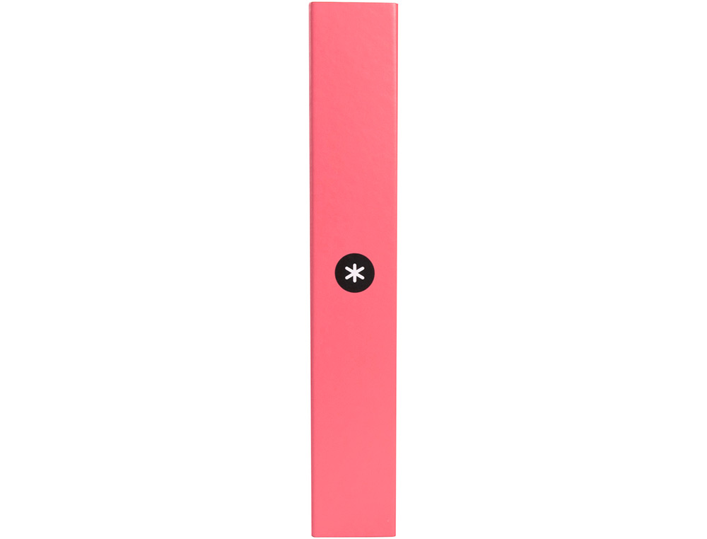 CLASSEUR ANTARTIK 4 ANNEAUX END 40MM A4+ CARTON REMBORDE    COLORIS CORAIL