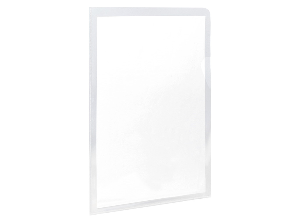 CHEMISE AVEC ONGLET Q-CONNECT 180MC COLORIS TRANSPARENT