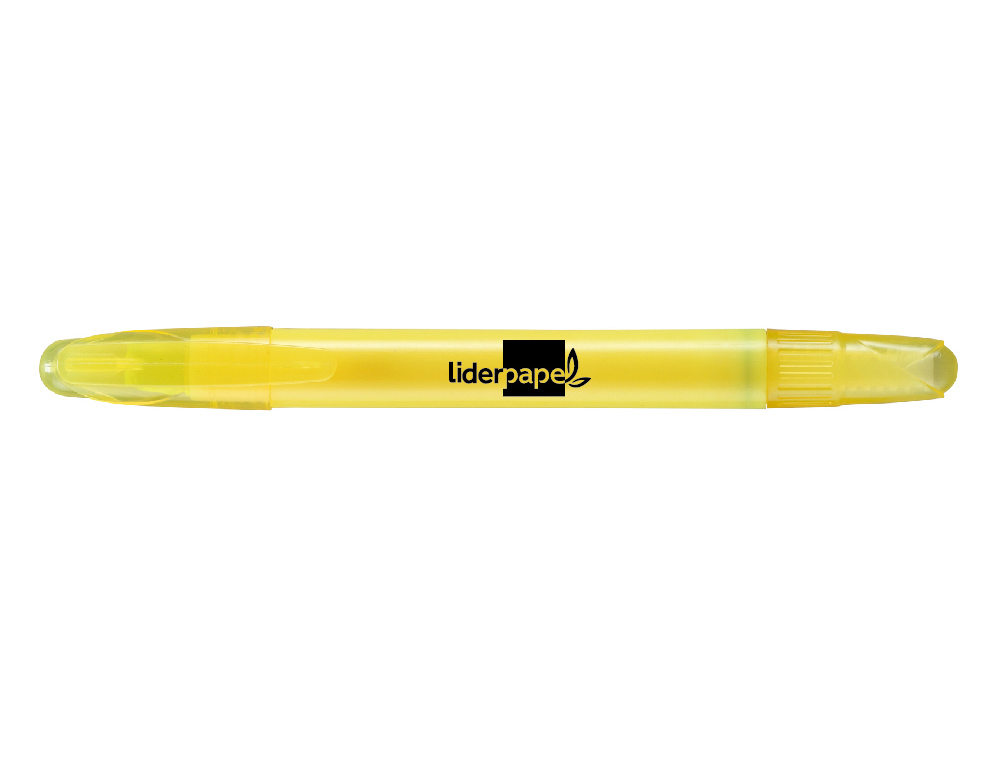 SURLIGNEUR LIDERPAPEL MARQUEUR CIRE GEL STICK       APPLICATEUR FLUORESCENT JAUNE