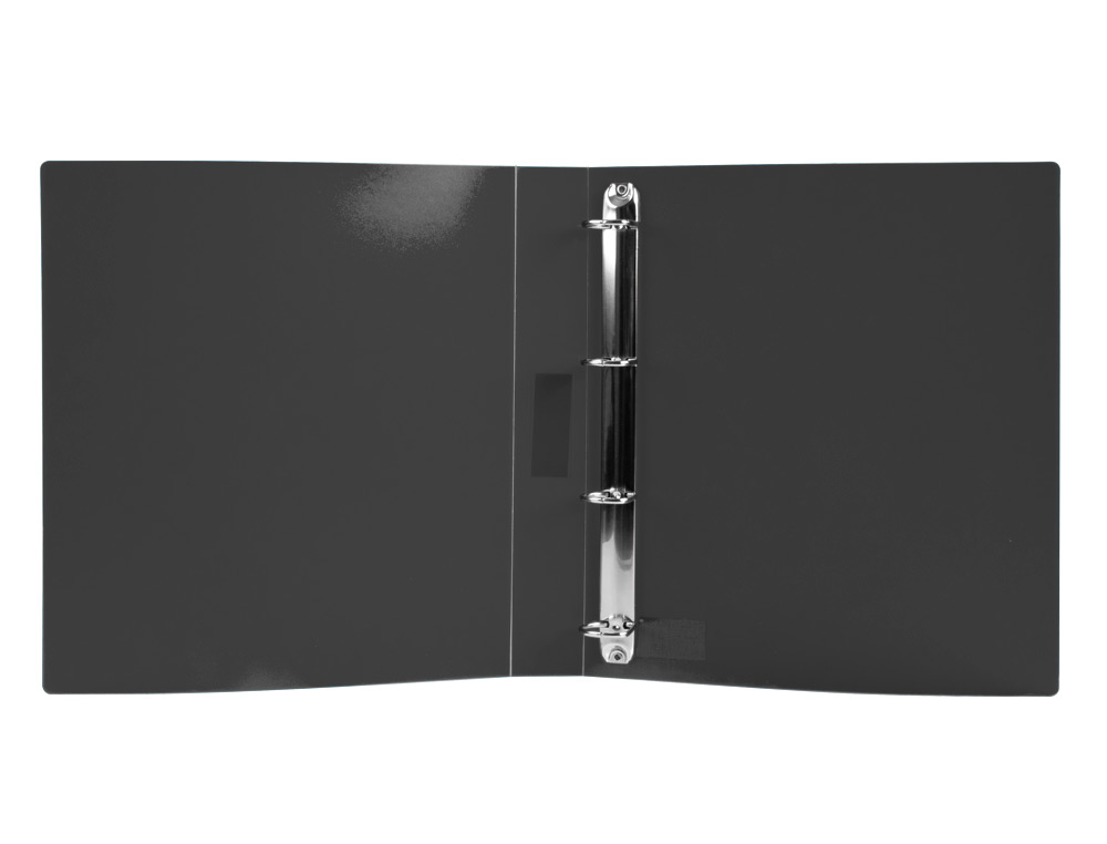 CLASSEUR LIDERPAPEL 4 ANNEAUX 25MM A4 260X315MM POLYPROPYLENE DOS 40MM PORTE-CARTES VISITE COLORIS
