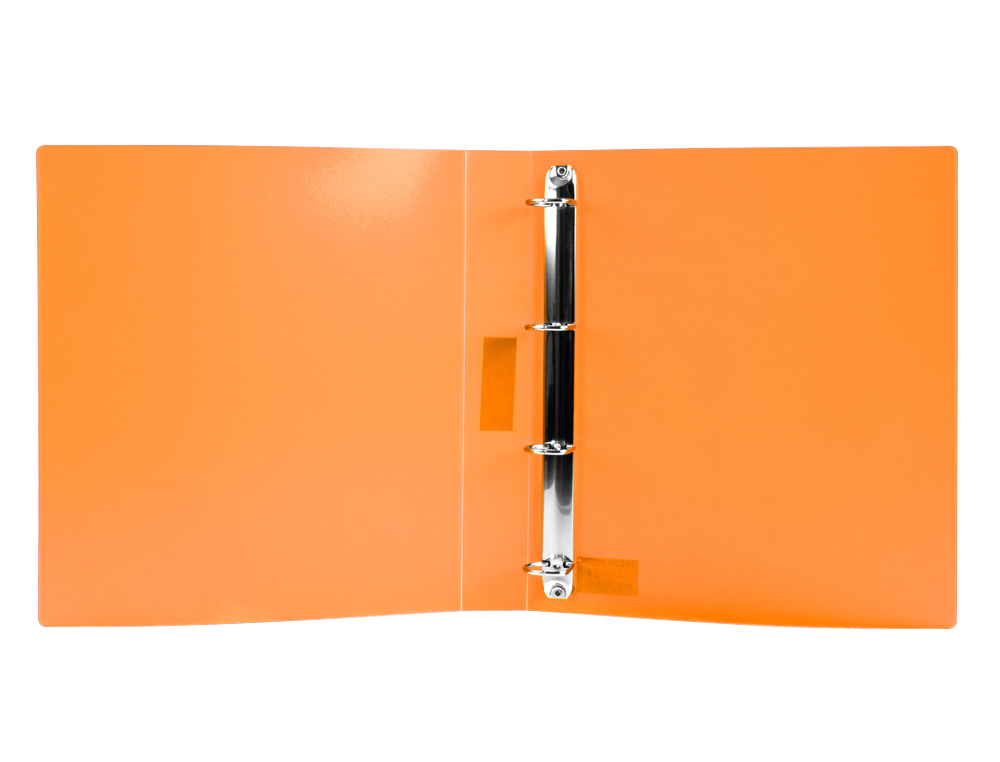 CLASSEUR LIDERPAPEL 4 ANNEAUX 25MM A4 260X315MM             POLYPROPYLENE DOS 40MM        PORTE-CARTES VISITE  COLORIS