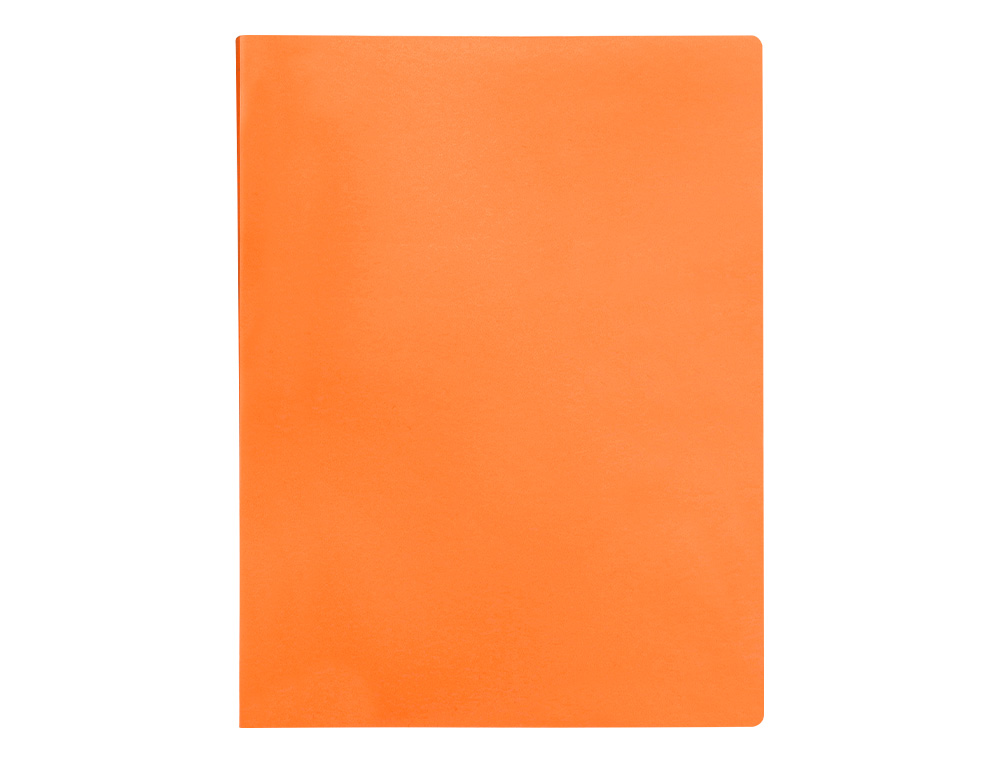 PROTEGE-DOCUMENTS LIDERPAPEL POLYPROPYLENE COUVERTURE      FLEXIBLE 30 POCHETTES FIXES   A4 220X297MM ORANGE FLUO