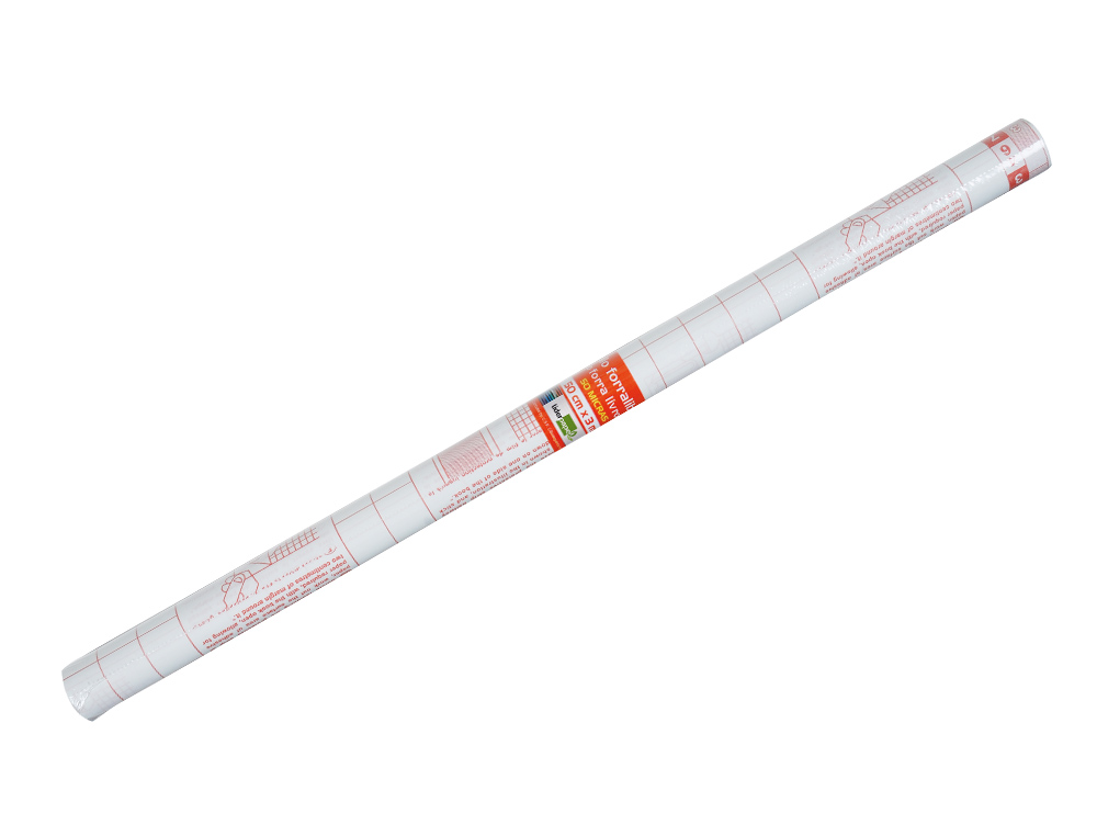 COUVRE-LIVRES LIDERPAPEL ADHÉSIF REPOSITIONNABLE 0.5X3M ROULEAU PLASTIQUE 50 MICRONS