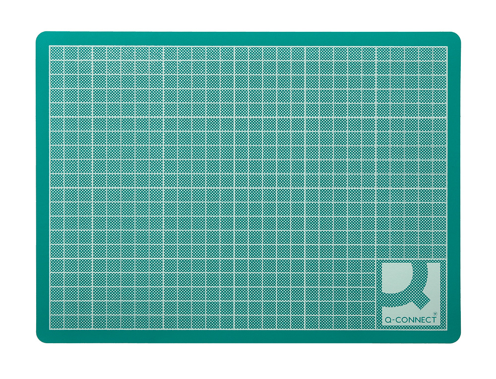PLAQUE COUPE Q-CONNECT PVC ÉPAISSEUR 3MM 600X900MM A1 COLORIS VERT