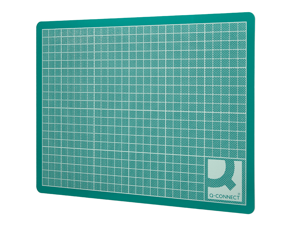PLAQUE COUPE Q-CONNECT PVC ÉPAISSEUR 3MM 600X900MM A1 COLORIS VERT