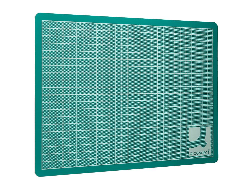 PLAQUE COUPE Q-CONNECT PVC ÉPAISSEUR 3MM 600X900MM A1 COLORIS VERT