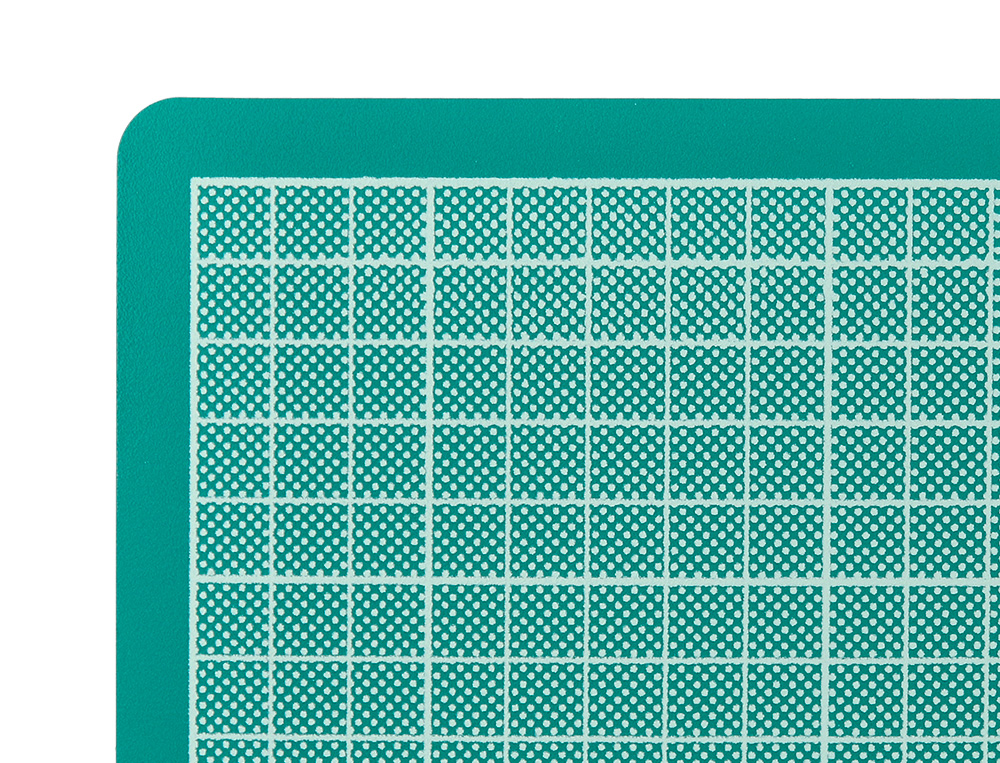 PLAQUE COUPE Q-CONNECT PVC ÉPAISSEUR 3MM 600X900MM A1 COLORIS VERT