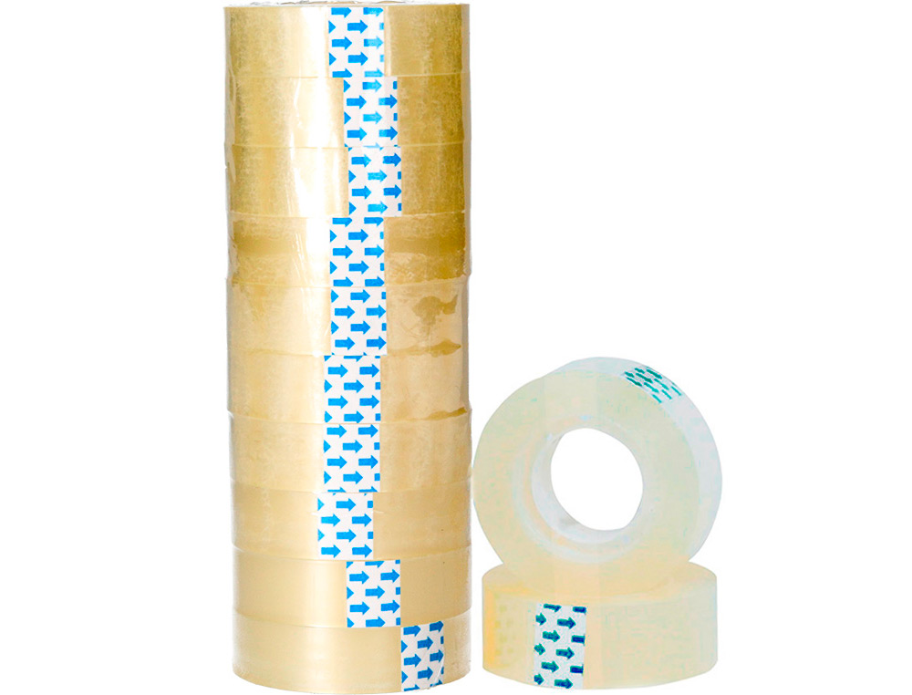 RUBAN ADHÉSIF Q-CONNECT ÉCONOMIQUE RÉSISTANT TRANSPARENT 12MMX33M