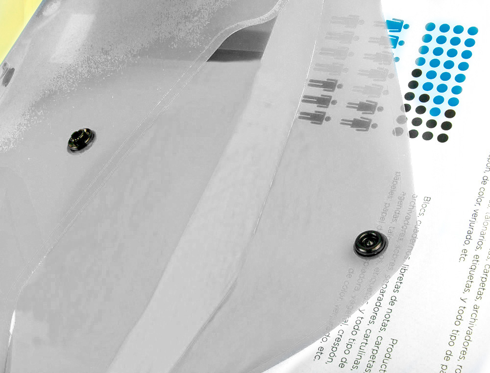 POCHETTE ENVELOPPE LIDERPAPEL POLYPROPYLÈNE 180 MICRONS A5 210X148MM 50F FERMETURE BOUTON RÉSISTANT TRANSPARENT