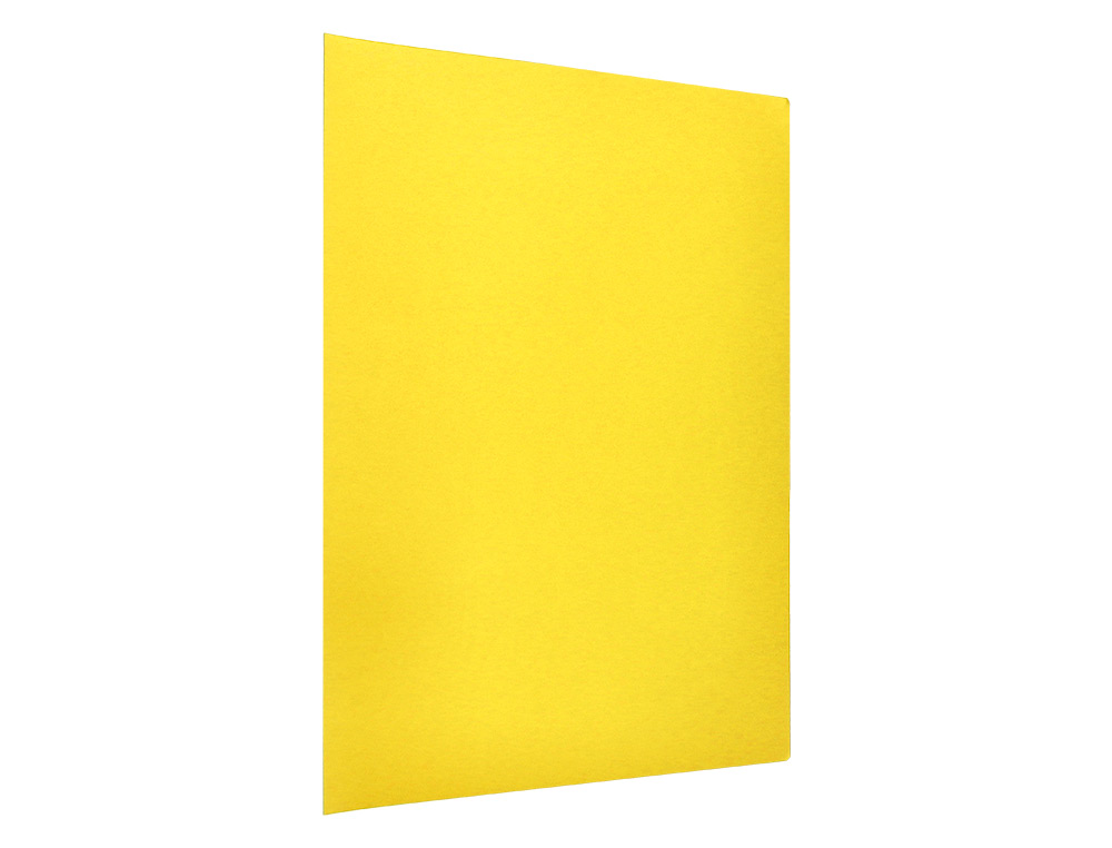 SOUS-CHEMISE LIDERPAPEL PAPIER CARTONNÉ 180G 310X230MM DOCUMENT A4 210X297MM COLORIS PASTEL JAUNE INTENSE