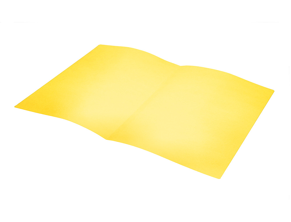 SOUS-CHEMISE LIDERPAPEL PAPIER CARTONNÉ 180G 310X230MM DOCUMENT A4 210X297MM COLORIS PASTEL JAUNE INTENSE