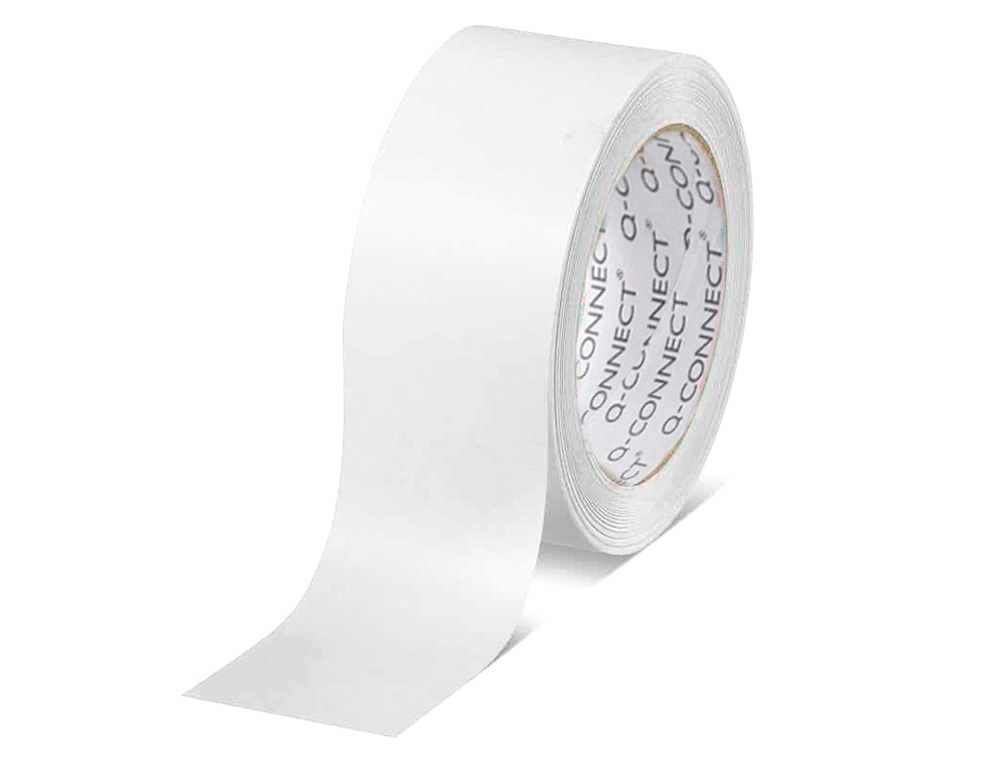 RUBAN ADHESIF Q-CONNECT ECONOMIQUE SPECIAL EMBALLAGE  HAUTE ADHERENCE 50MMX66M      COLORIS BLANC