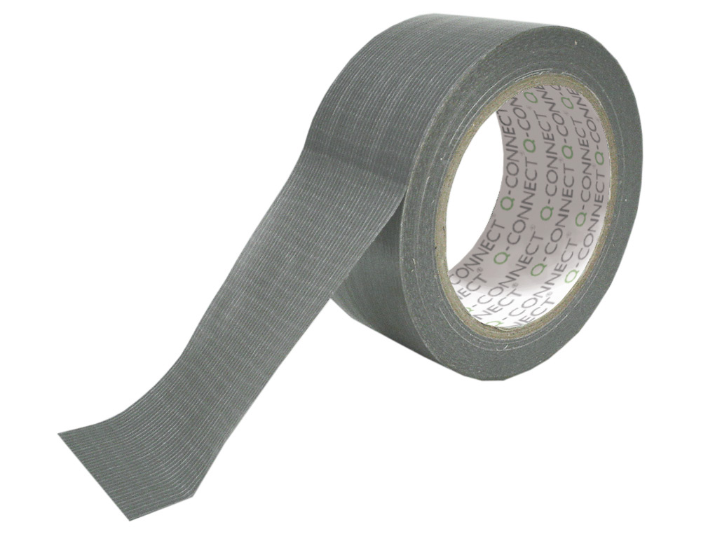 RUBAN ADHESIF AMERICAIN Q-CONNECT SUPER RESISTANT IMPERMEABLE REPARE PROTEGE COLLE MULTI-USAGE 170 MICRONS 48MMX25M